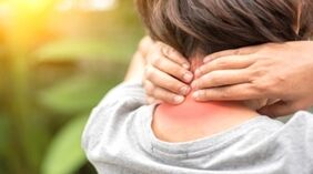 Osteochondrosis neck pain