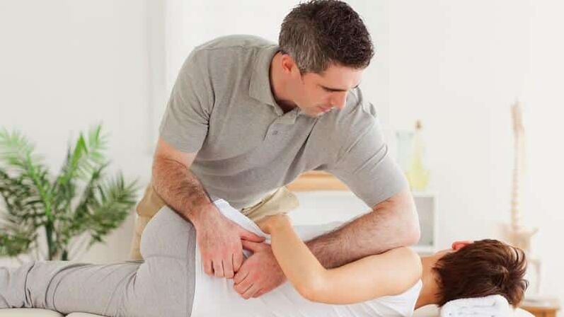Massage to treat lower back pain
